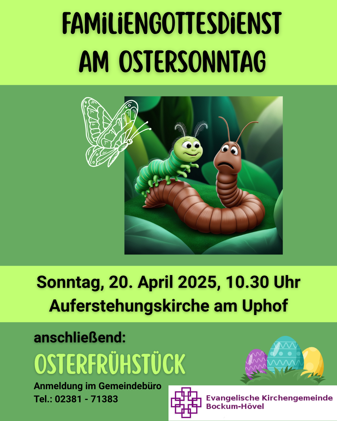Familiengottesdienst am Ostersonntag